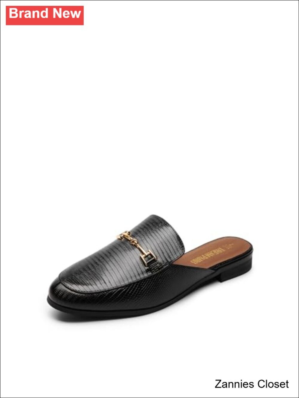 ✨ DREAM PAIRS Mules for Women Flats Slip On Comfortable Faux Leather